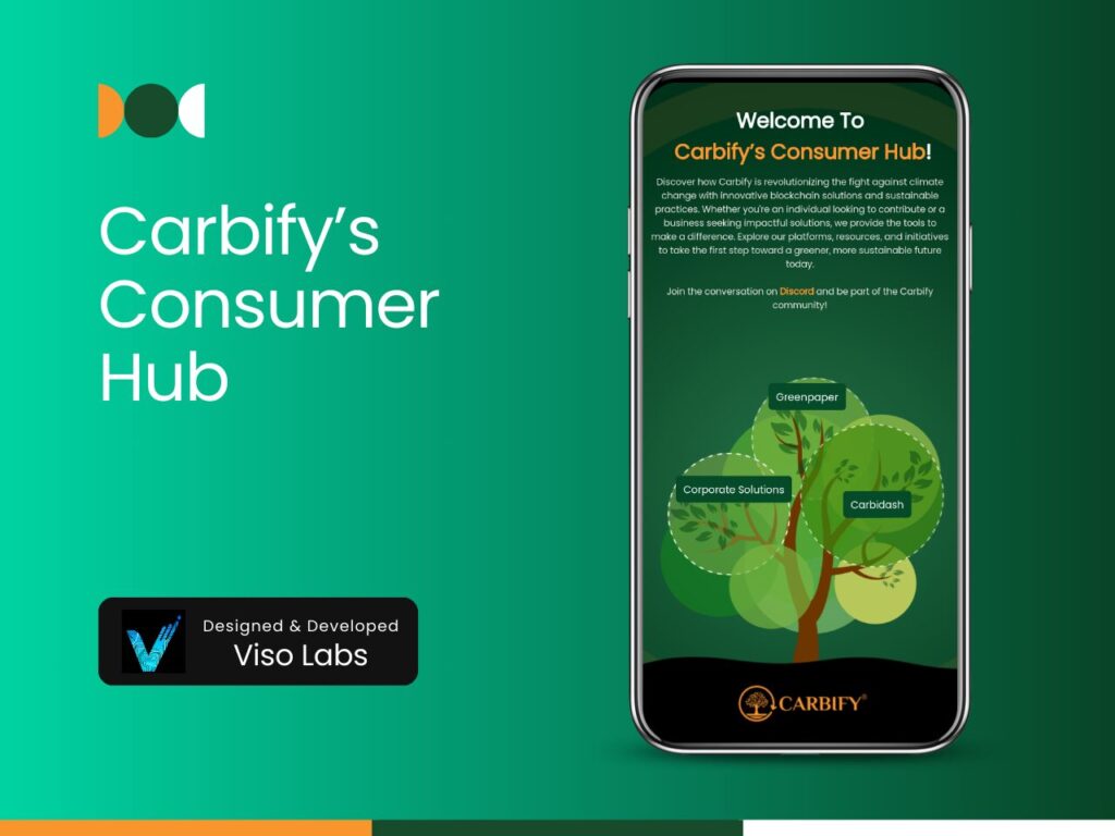 Carbify's Consumer Hub