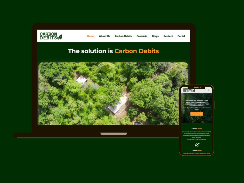 Redesigning Carbon Debits' Digital Products
