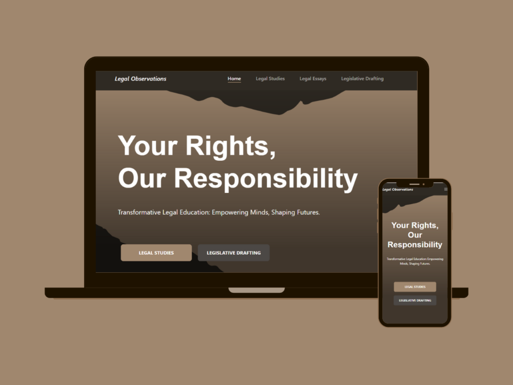 Legal Observations: A Course Website for Legal Education